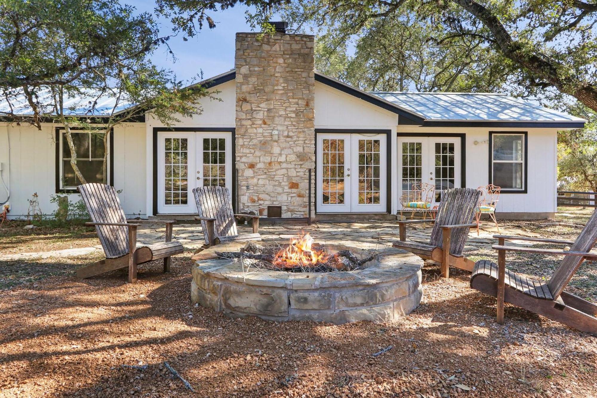 Red Donkey Cottage Wimberley Buitenkant foto